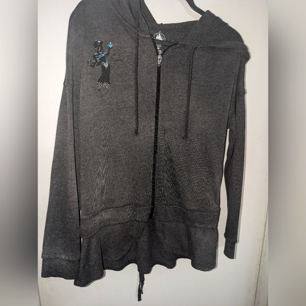 Disney Charcoal Alladin Hoodie with Blue Highlights